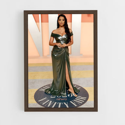 ap-lilly singh-2 cadre Bois foncé