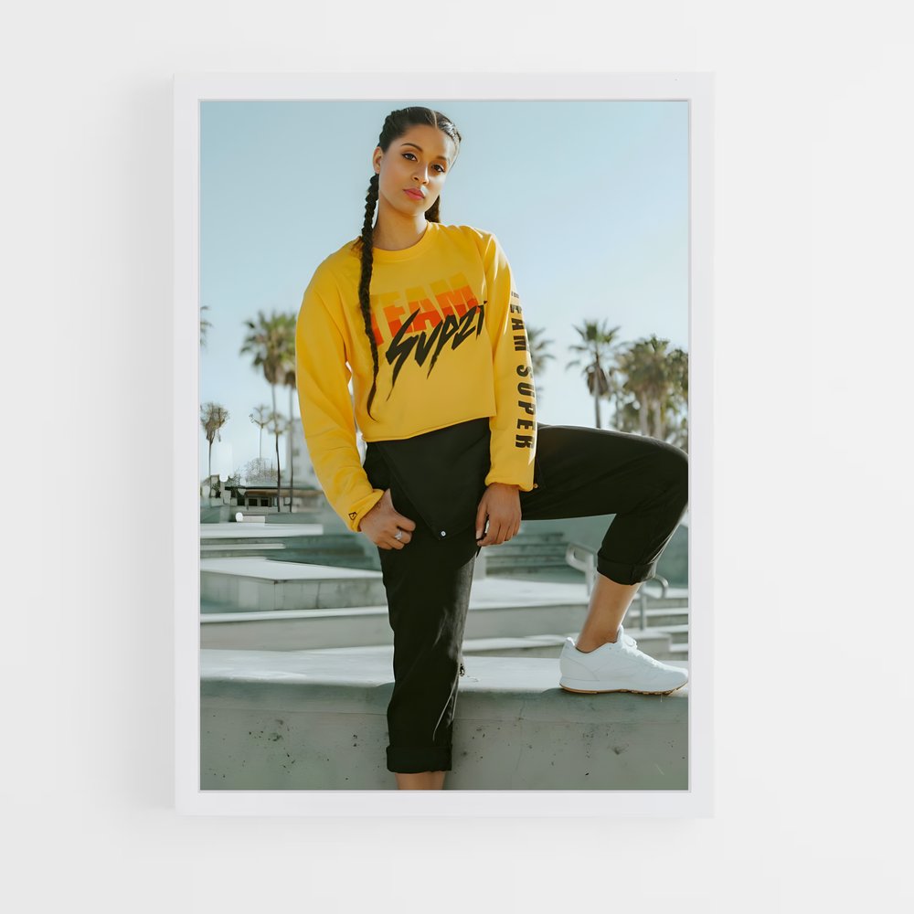 ap-lilly singh-5 cadre Blanc