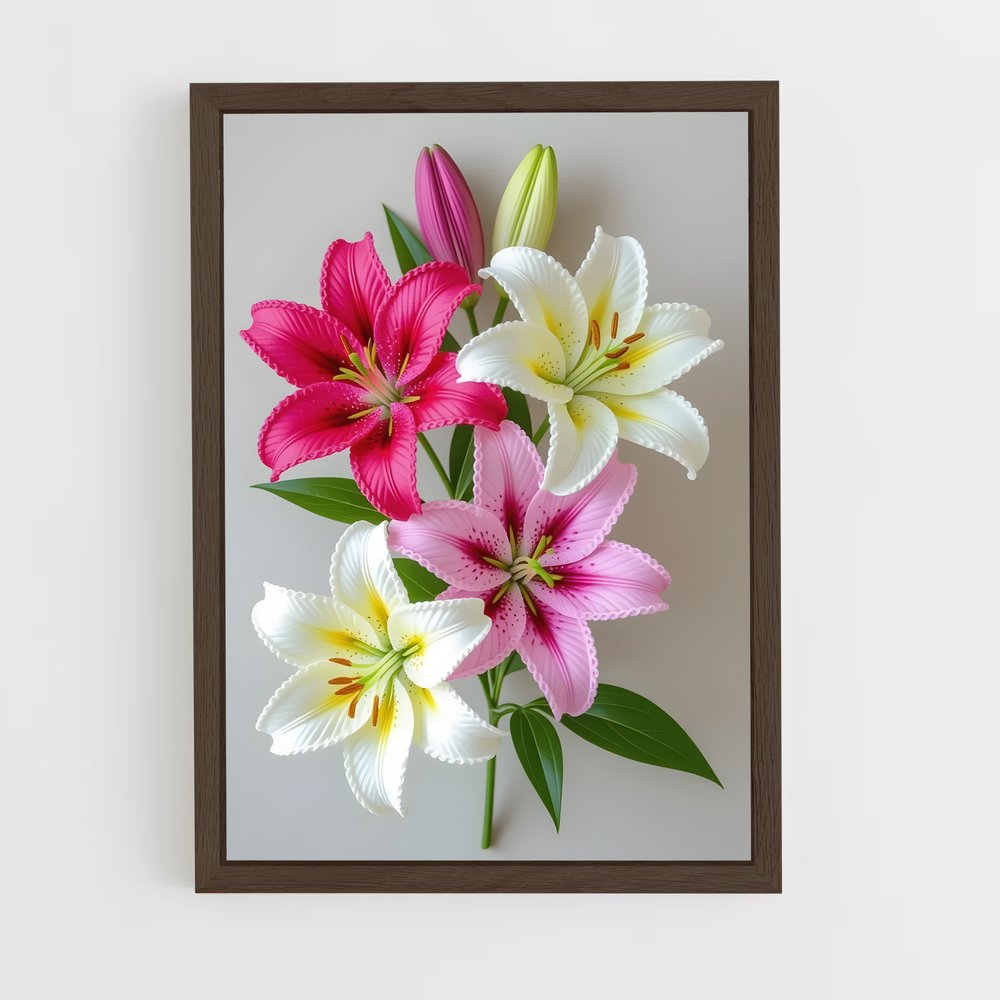 ap-lily-9 cadre Bois foncé