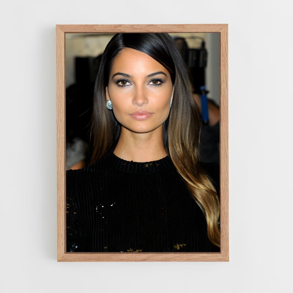 ap-lily aldridge-2 cadre Bois clair
