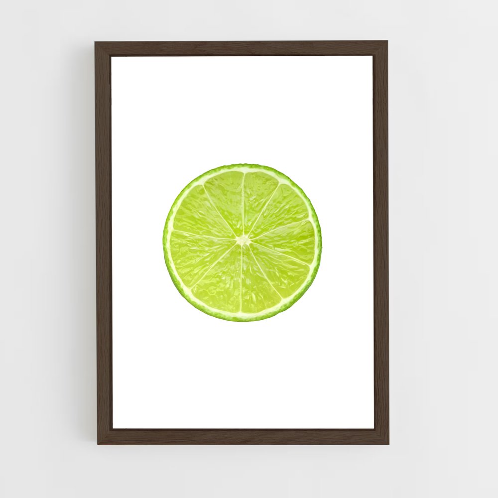 ap-lime-2 cadre Bois foncé