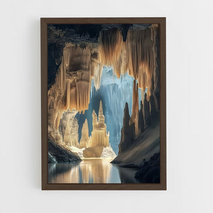 ap-limestone cave-2 cadre Bois foncé