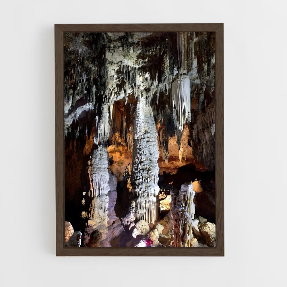 ap-limestone cave-6 cadre Bois foncé