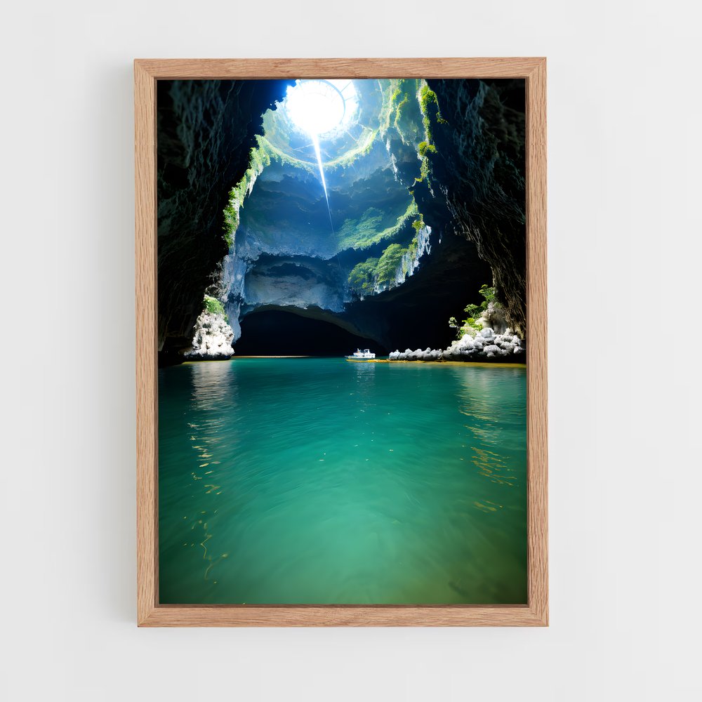 ap-limestone cave-7 cadre Bois clair