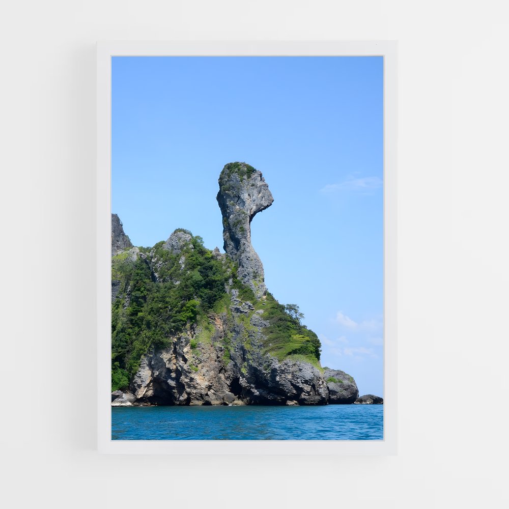 ap-limestone cliff-7 cadre Blanc