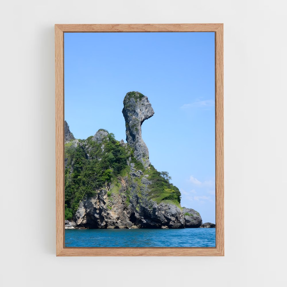 ap-limestone cliff-7 cadre Bois clair