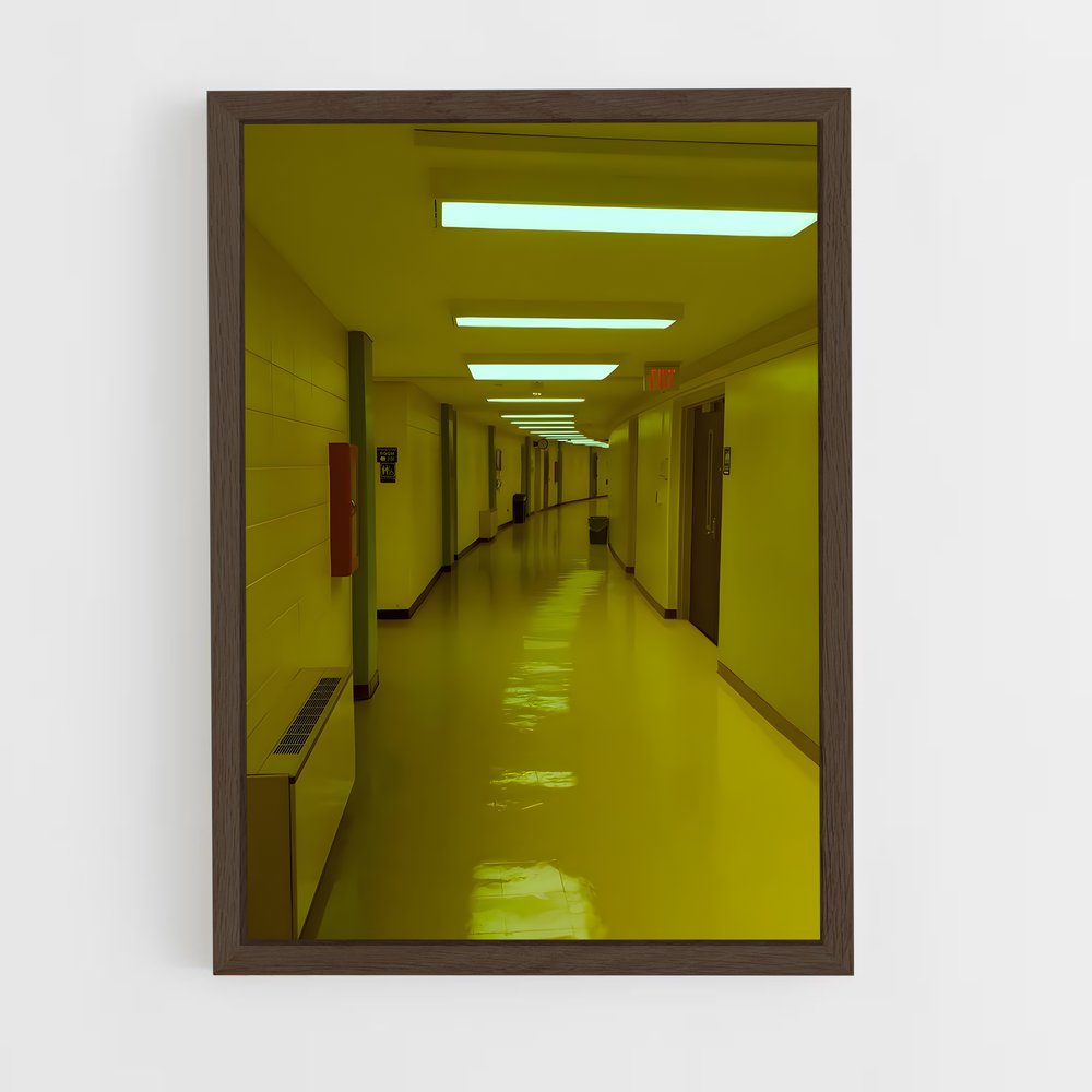 ap-liminal spaces-1 cadre Bois foncé
