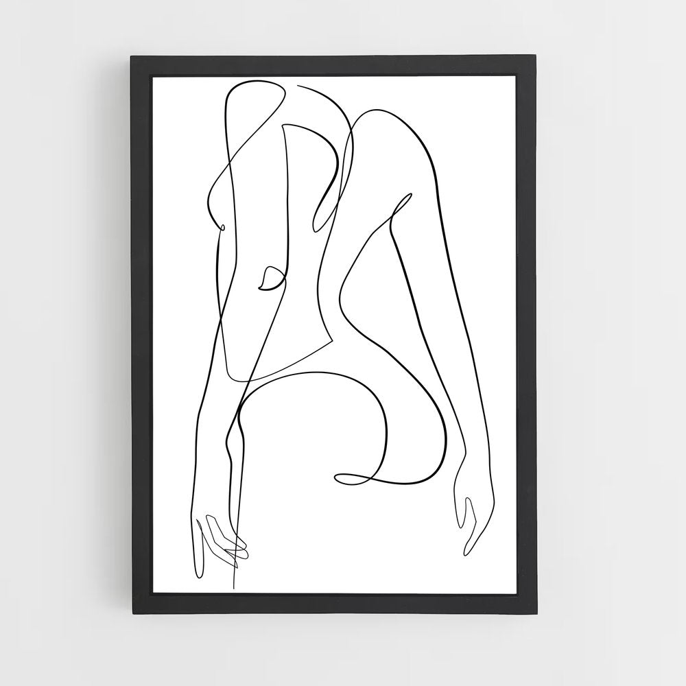 ap-line art-3 cadre Noir