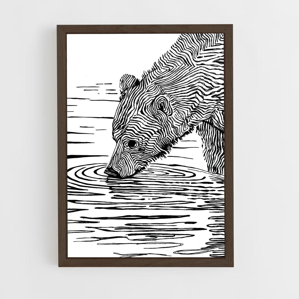 ap-line art-8 cadre Bois foncé