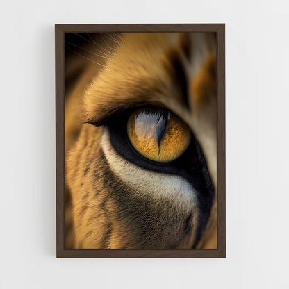 ap-lion-6 cadre Bois foncé