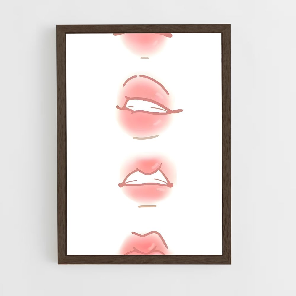 ap-lips-2 cadre Bois foncé