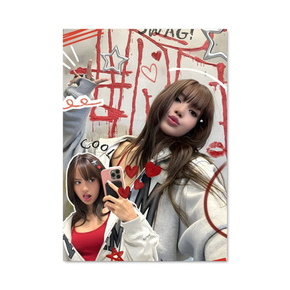 Poster Cœur de Lisa