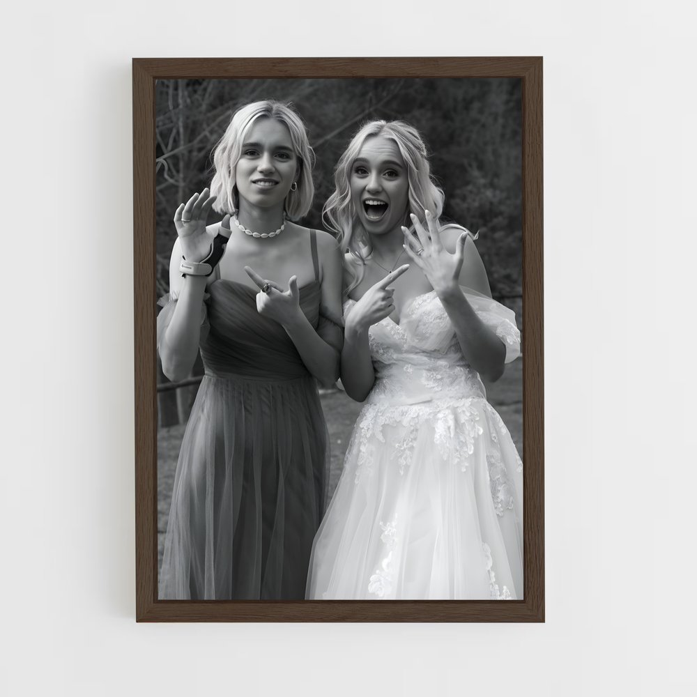ap-lisa und lena-1 cadre Bois foncé