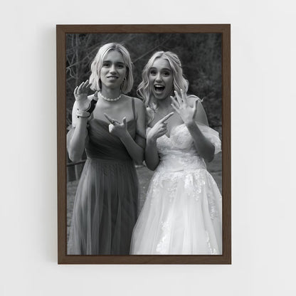 ap-lisa und lena-1 cadre Bois foncé