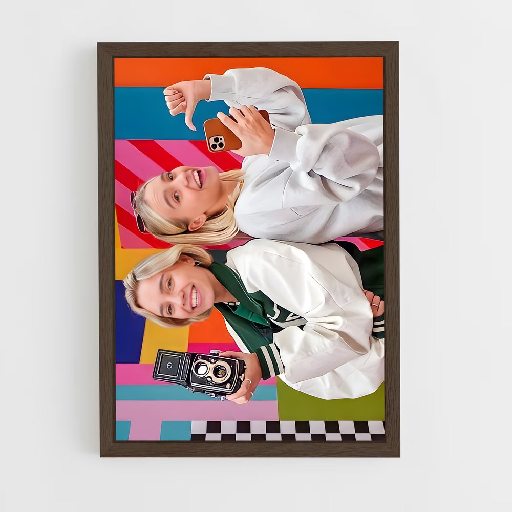 ap-lisa und lena-4 cadre Bois foncé