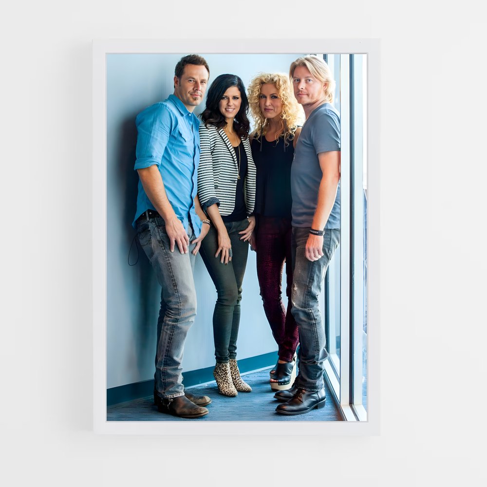 ap-little big town-1 cadre Blanc