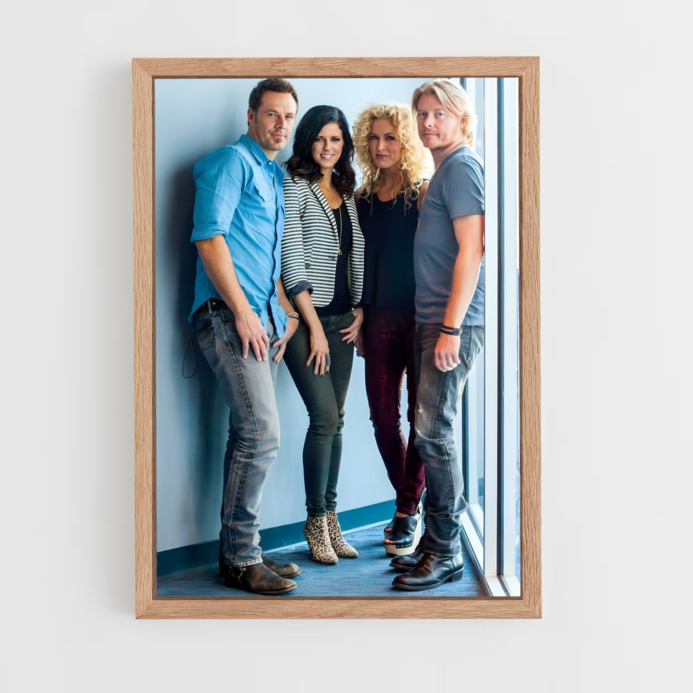 ap-little big town-1 cadre Bois clair