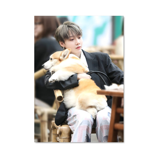 Poster Monsieur et Caniche