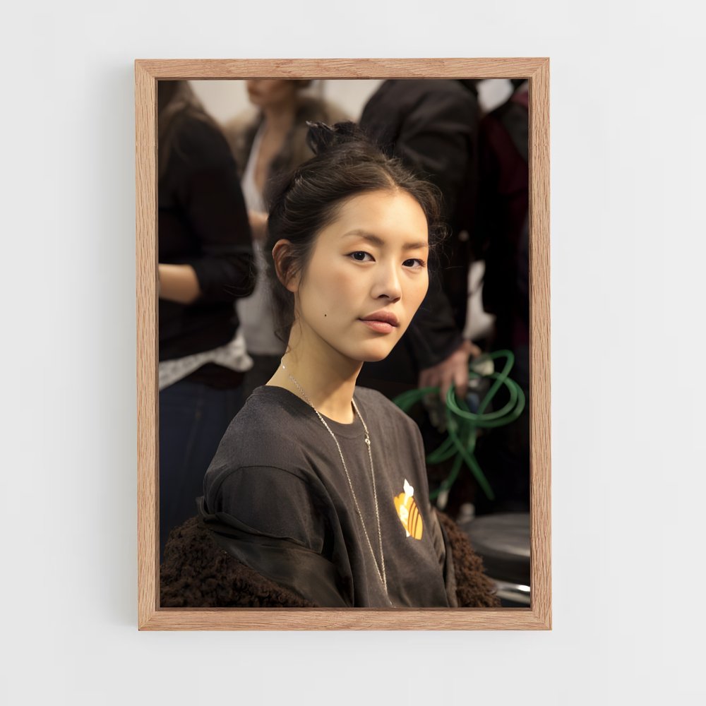 ap-liu wen-5 cadre Bois clair