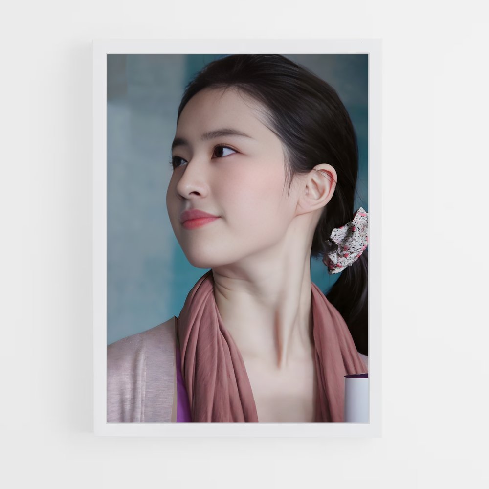 ap-liu yifei-7 cadre Blanc