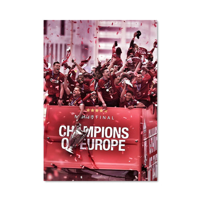 Poster Liverpool: La Fierté Rouge