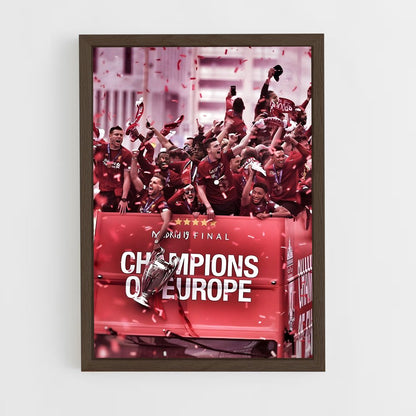 ap-liverpool fc-14 cadre Bois foncé