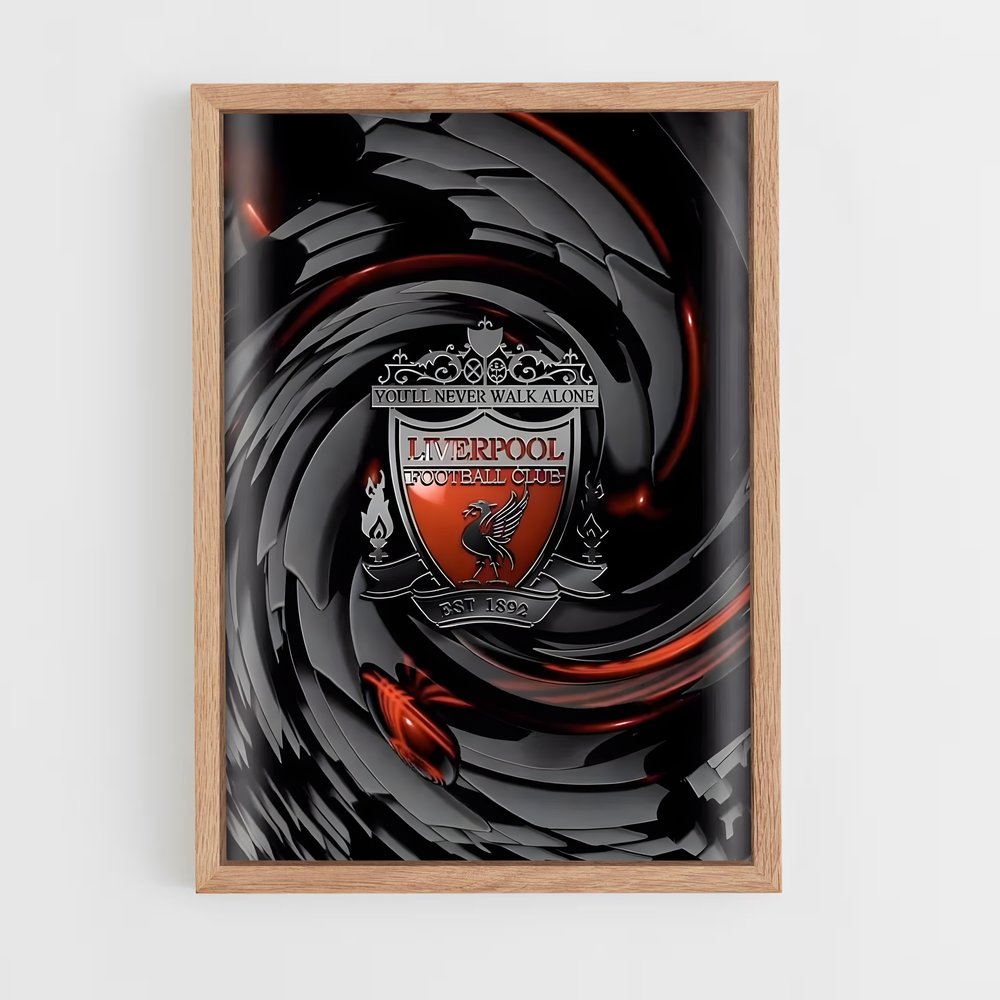 ap-liverpool fc-3 cadre Bois clair