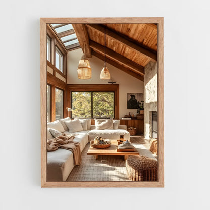 ap-living room-4 cadre Bois clair