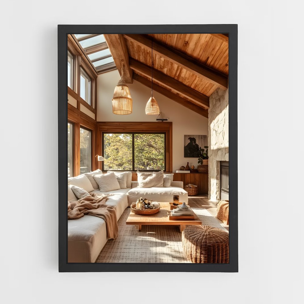 ap-living room-4 cadre Noir