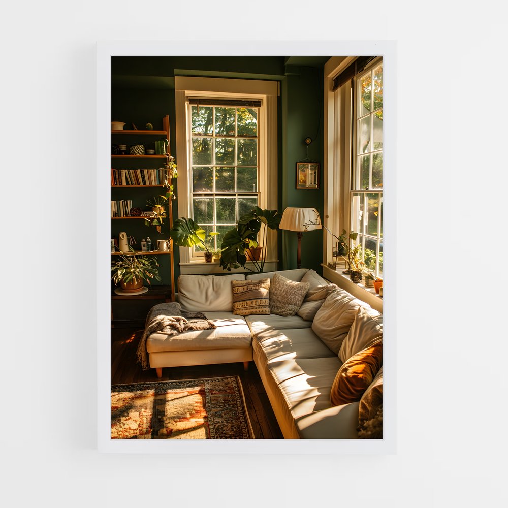 ap-living room-8 cadre Blanc