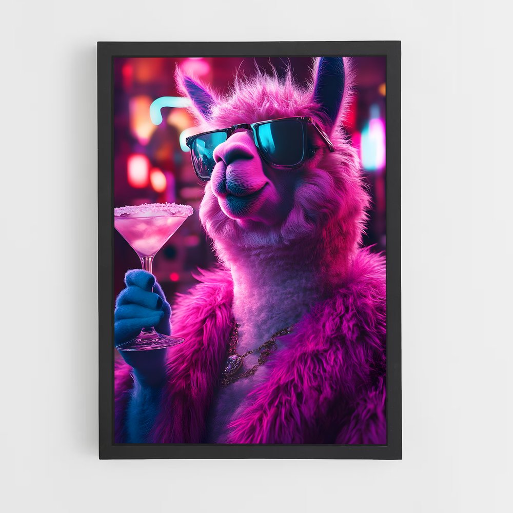 ap-llama-7 cadre Noir