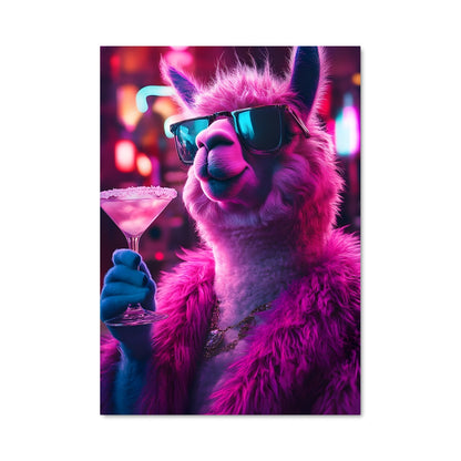 Poster Llama Love