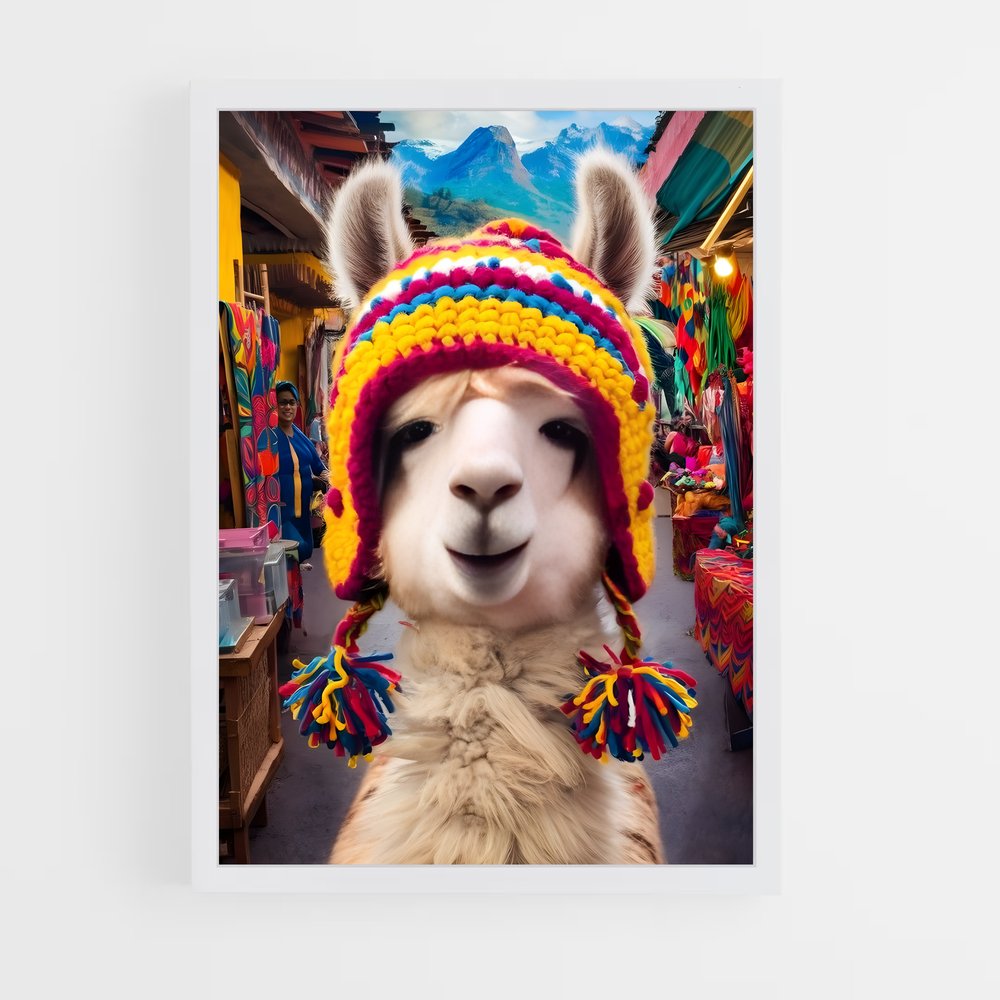ap-llama-9 cadre Blanc