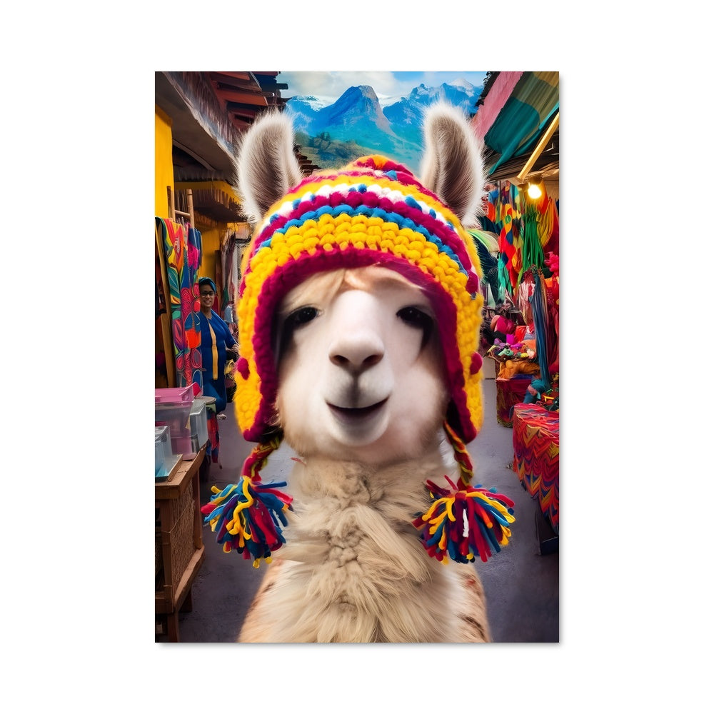 Poster Llama Chic