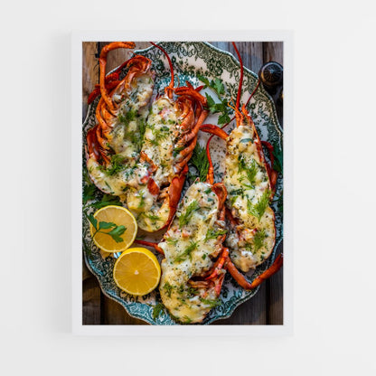 ap-lobster-1 cadre Blanc