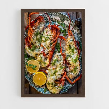 ap-lobster-1 cadre Bois foncé
