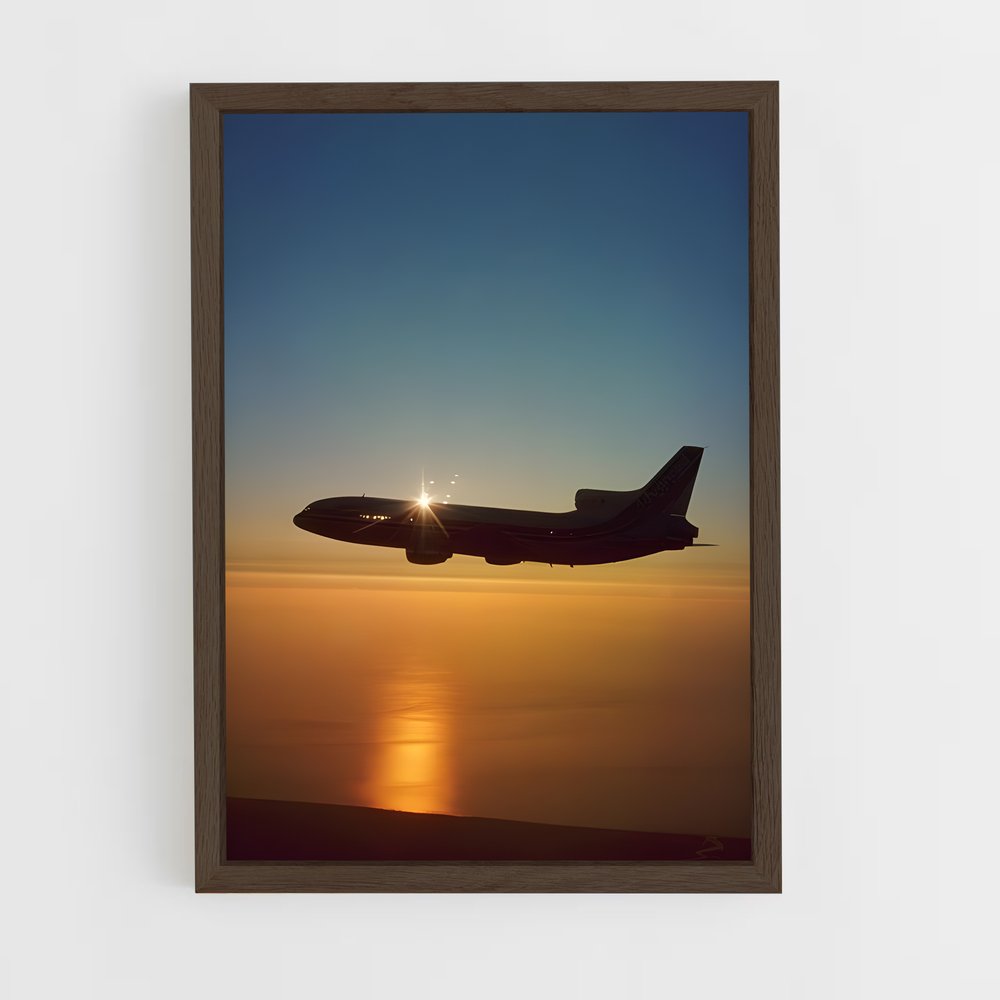 ap-lockheed l-1011 tristar-1 cadre Bois foncé