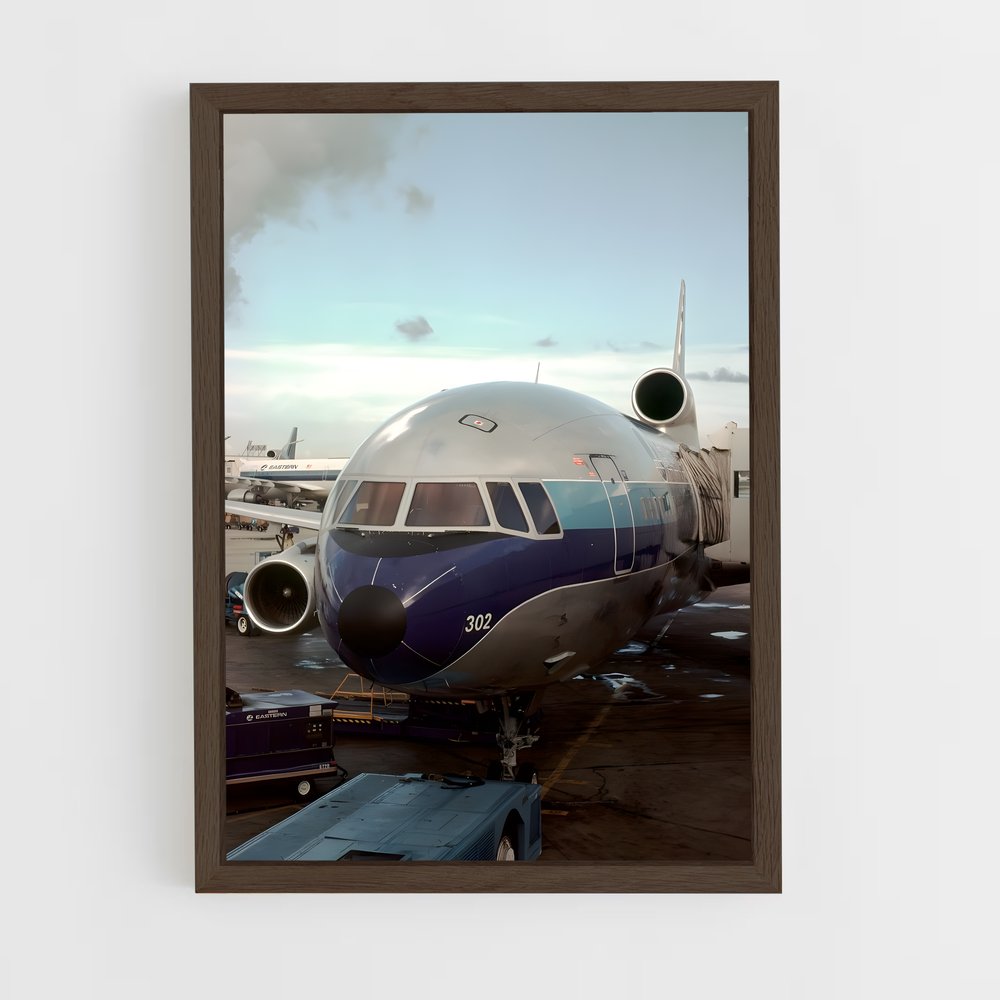 ap-lockheed l-1011 tristar-2 cadre Bois foncé