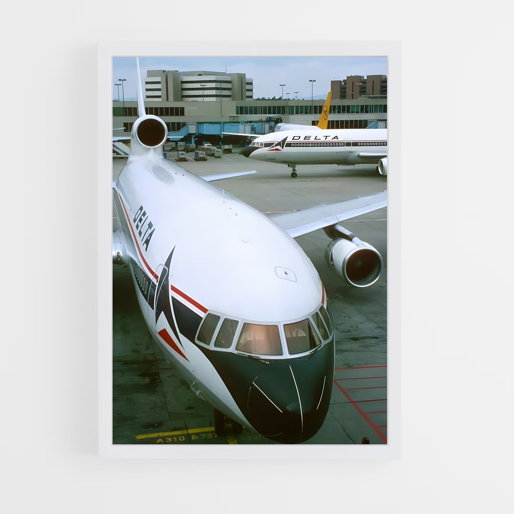 ap-lockheed l-1011 tristar-3 cadre Blanc