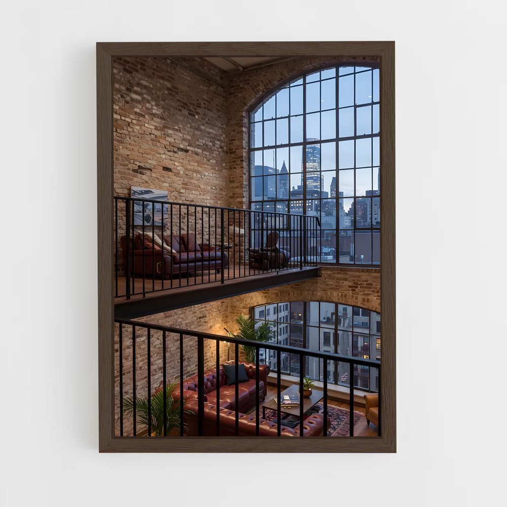 ap-loft-13 cadre Bois foncé