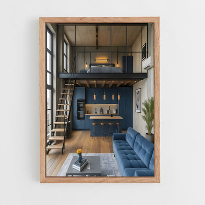 ap-loft-15 cadre Bois clair