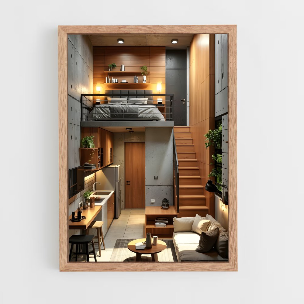 ap-loft-3 cadre Bois clair