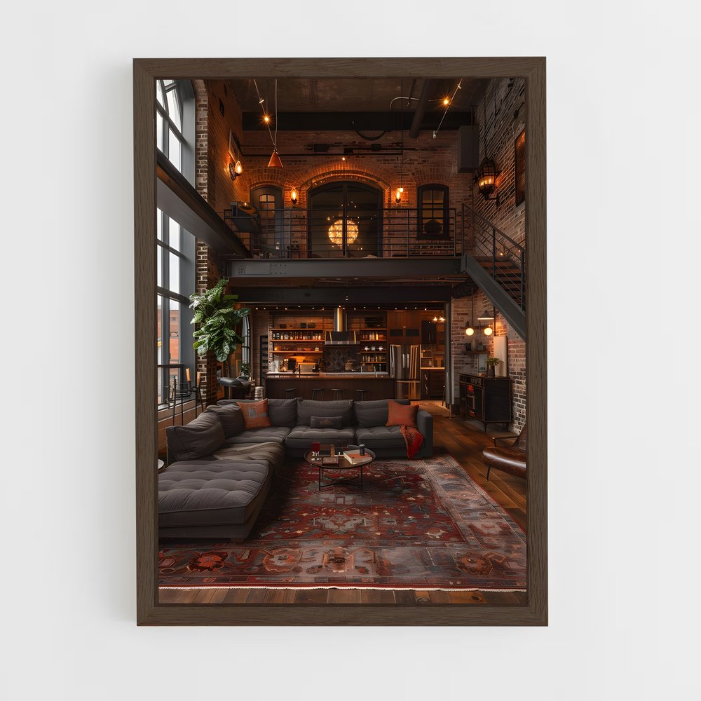 ap-loft-7 cadre Bois foncé