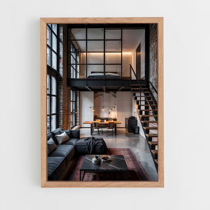 ap-loft-9 cadre Bois clair