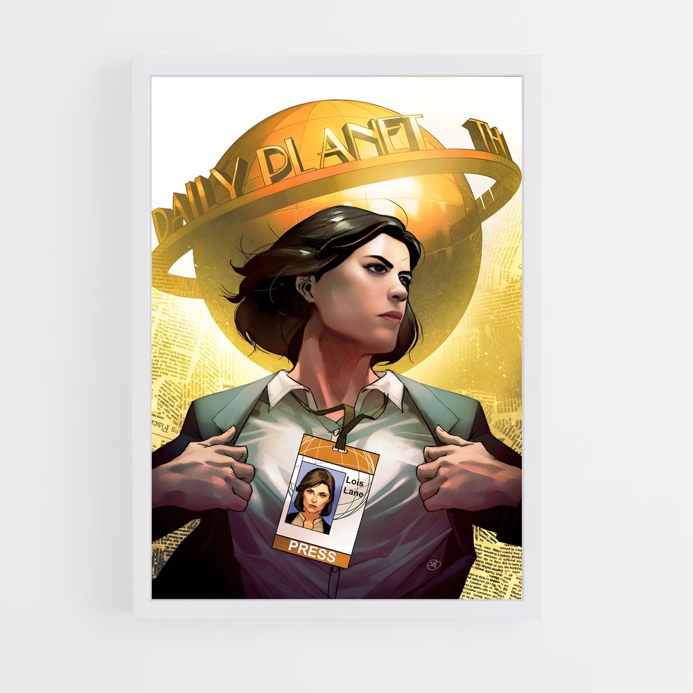 ap-lois lane-3 cadre Blanc
