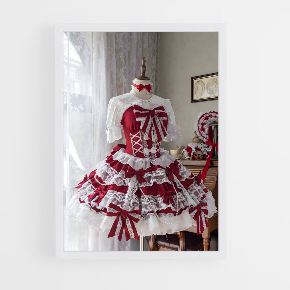 ap-lolita fashion-1 cadre Blanc