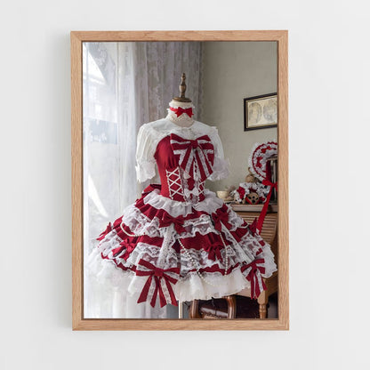 ap-lolita fashion-1 cadre Bois clair