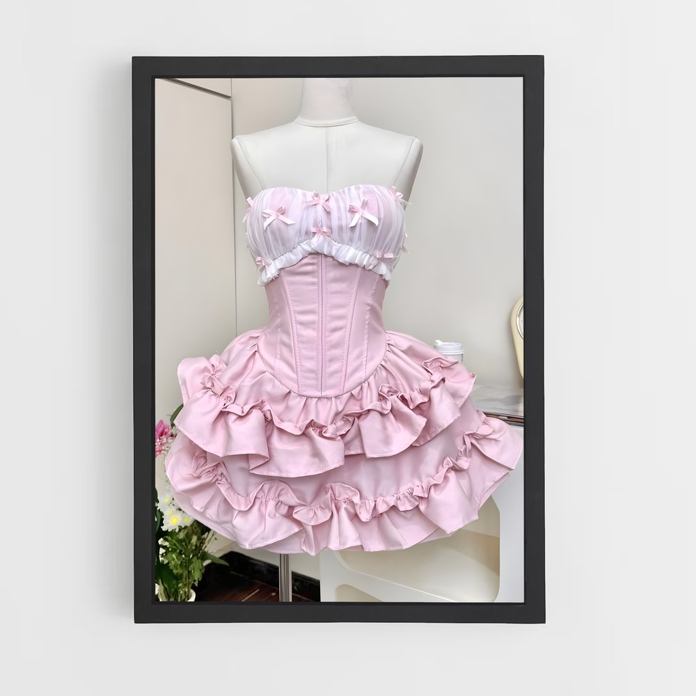 ap-lolita fashion-8 cadre Noir
