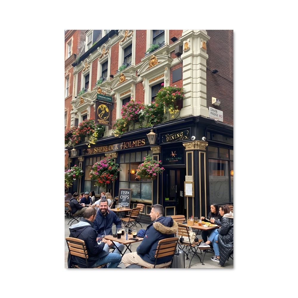 Poster Pub Londonien