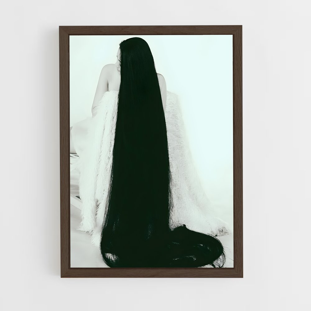 ap-long hair-3 cadre Bois foncé